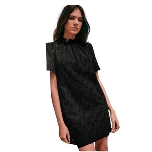 Sezane Women’s Louison Black Dress Size EU 34/US XS